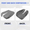 X AUTOHAUX Car Center Console Lid Armrest Seat Box Cover