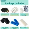 beaufan 38 Pack Filter Media Kit for Fluval 306/307 Canister