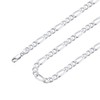 Suplight Figaro Chain Sterling Silver 20 inch Mens Solid Neck