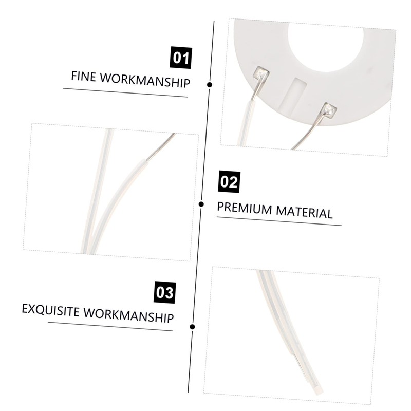 COHEALI Replacement Hairdressing Device Part 2pcs Heating Ring Excellent Heat