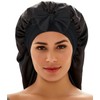Wzl Wlg Wzl Wlg 2 Pcs Satin Bonnet (2 Pcs-Black