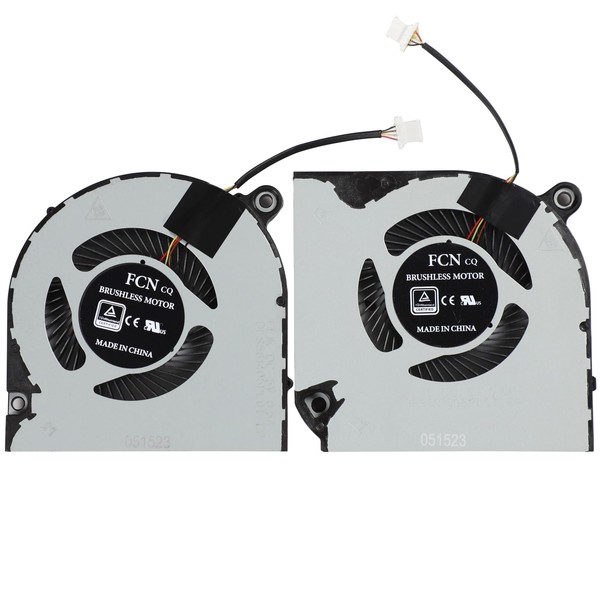 Replacement New CPU+GPU Cooling Fan for Acer Nitro 5 AN515-54