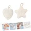 Outanaya 2pcs Bath Loofah Sponges Exfoliating Body Scrubber Shower Loofah