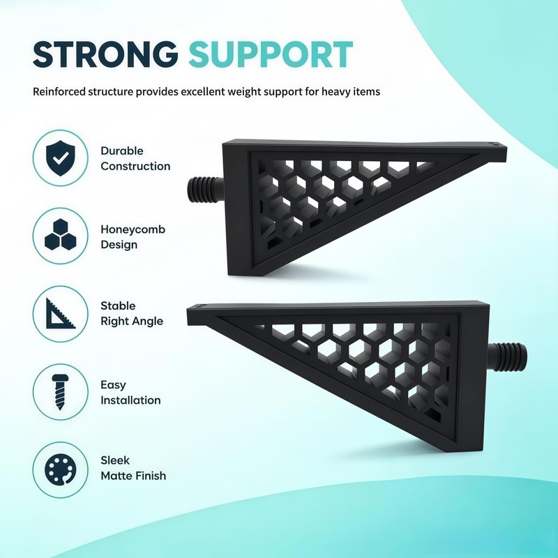 Storage Shed Shelf Brackets Compatible with Suncast,