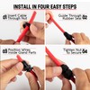 MGI SpeedWare 20-Pack M25 Strain Relief Nylon Cord Grip Cable
