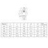 Leliafleury 5Pcs Lifting Eye Nut M12 Stainless Steel Round Shape