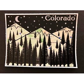 Colorado Sticker, Colorado Bumper Sticker, Colorado, Colorado Decal
