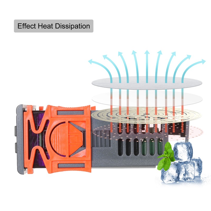 Digital Temperature Controller STC-8080A+ Refrigerator Thermostat for Refrigerator Automatic Defrosting