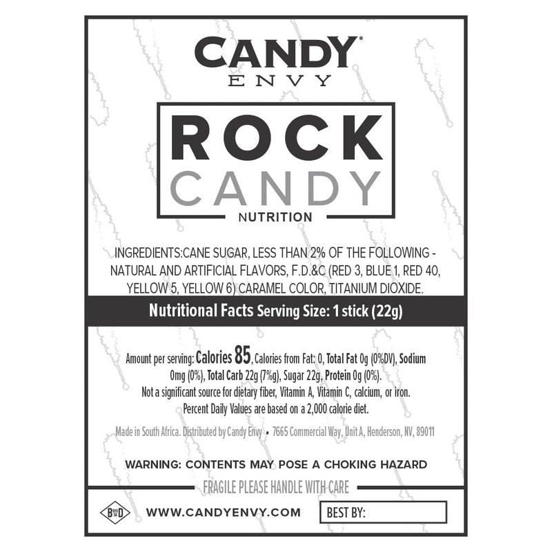 Candy Envy - St Patrick’s Day Rock Candy Sugar Sticks