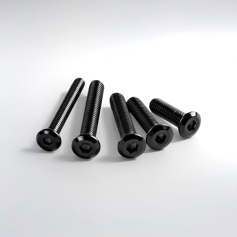 5/16"-18 x 1 [20 PCS] Flat Head Socket Cap Screws