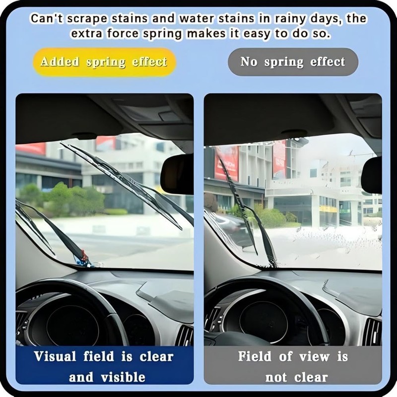 Windshield Wiper Arm Pressure Spring Booster, 4PCS Wiper Arm Pressure