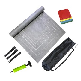 Jigsaw Puzzle Roll Mat Large Capacity 55inX 39in Puzzle Storage Felt Mat Store Puzzles Up to 3,000 Pieces 1.5mm Thickened Puzzle Saver Mats