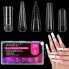 AIMEILI Poly Extension Gel Dual Nail Form, 120pcs, 5 Style