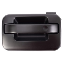 TRQ Rear Left Exterior Door Handle Drivers Side Compatible with 2004-2014 Ford F-150 2006-2008 Lincoln Mark LT