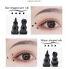 Non-smeared eyeliner, winged eyeliner, liquid eyeliner, waterproof and durable, 4