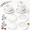 Silicone Molds for Resin, 4PCS Silicone Mould Cups and Resin