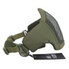 OneTigris Foldable Half Face Mask Mesh Mask for Airsoft Paintball