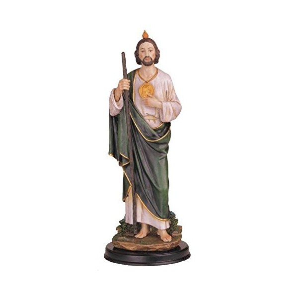 George S. Chen Imports 12-Inch Saint Jude Holy Figurine Religious Decoration Statue