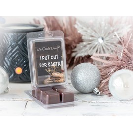 I Put Out for Santa - Chocolate Chip Cookie Scent - Maximum Scented Candle Wax Melt Cubes - 2 Ounces Per Pack - Hand Poured in Indiana