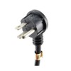 CablesOnline 15ft Flat Plug AC Power Cord, Flat Right-Angle NEMA