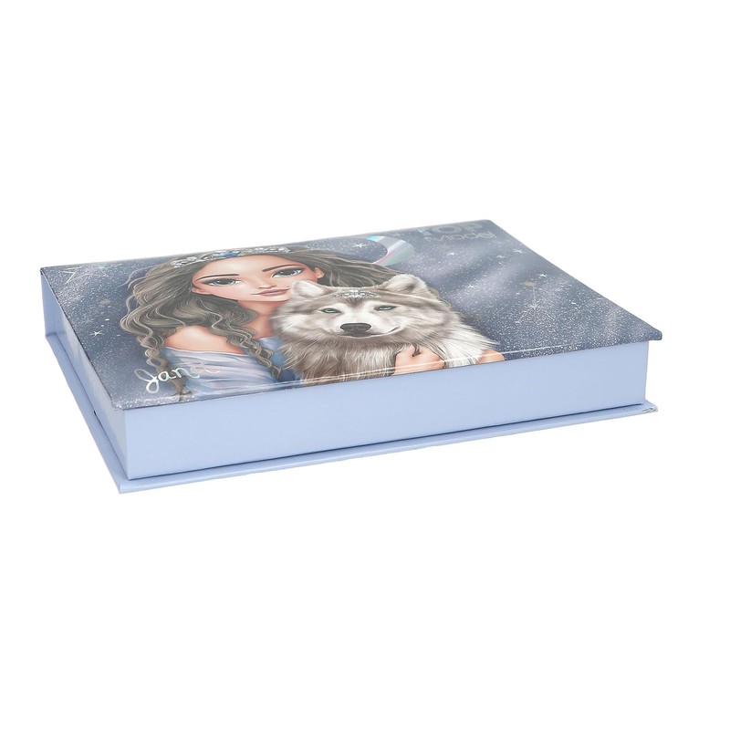 Depesche TOPModel Wolf 13224 Stationery Box in Dark Blue with