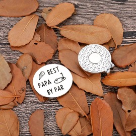 fleure esme Golf Ball Marker for Dad Gifts for Fathers Day Dad Gifts for Dad Papa from Daughter Son Wife Birthday Gifts for Dad Godfather Step Dad for Dad Golf Gifts for Dad Expectant New Dad Gifts
