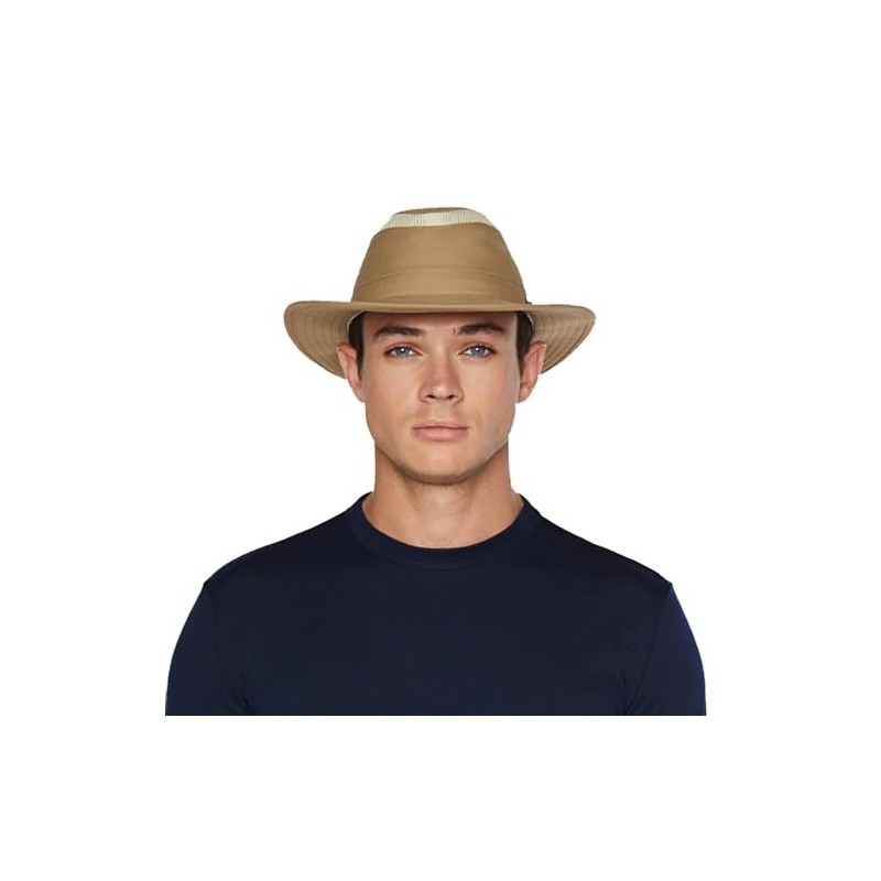 Tilley Airflo Broad Brim Hat - Dark Tan 7 5/8