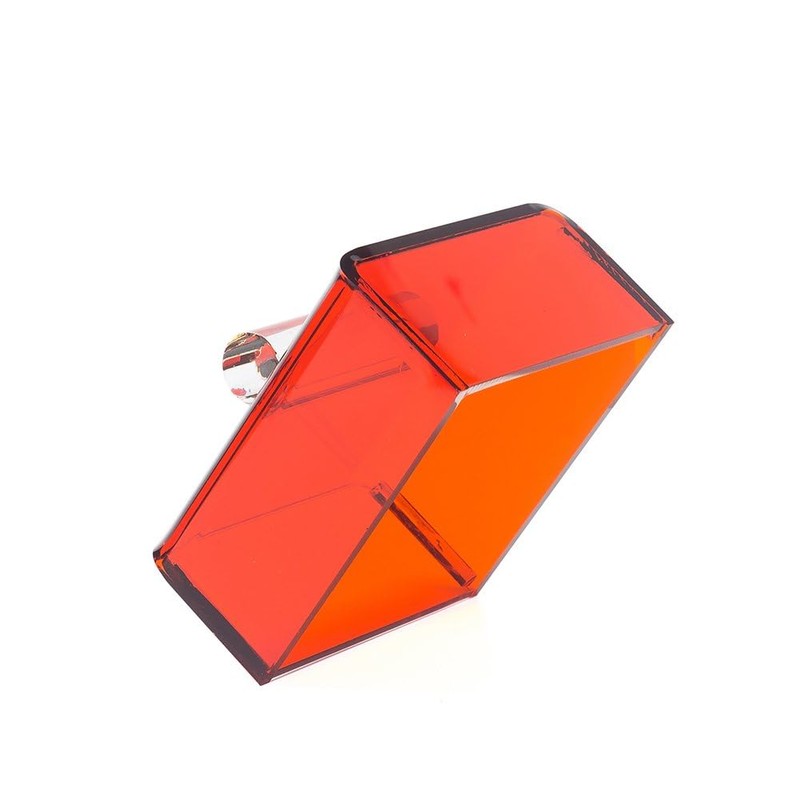 EASYTODENTA Dental Curing Light Protector Box Orange Ultraviolet Shield Cover