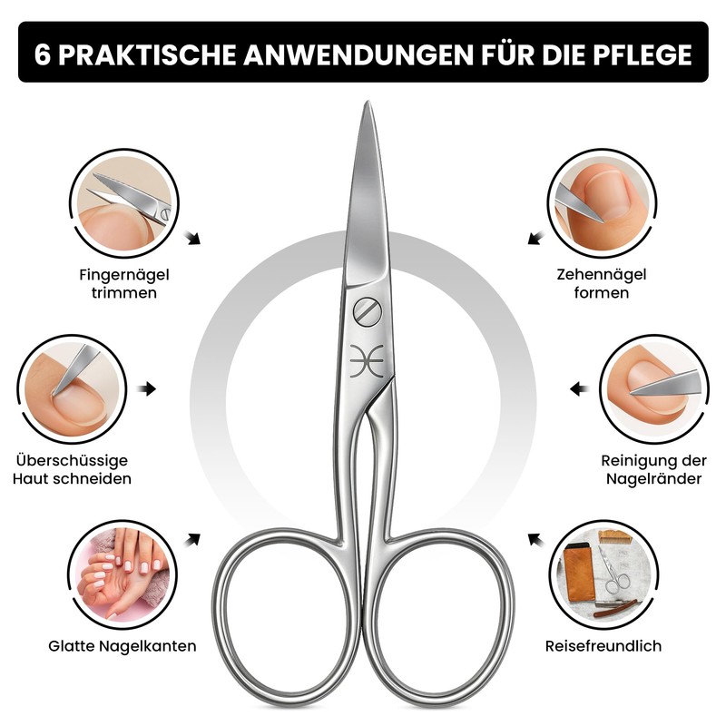 Left Handed Nail Scissors