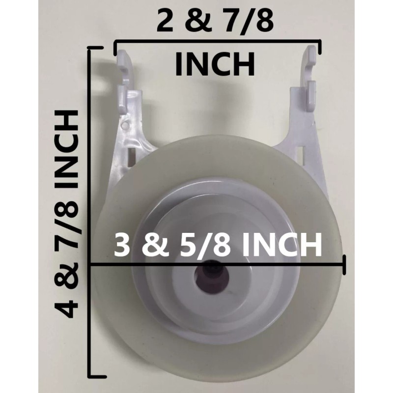 NUFLUSH Flapper 3.5 In. Removable Nipple, You can Replace Silicone