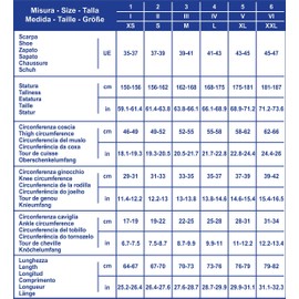 Scudotex Panty Microfibre K2 Open Tip Colour Black Size 3-1 Piece