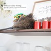MehelloFeather Ostrich Feather Duster 15Inch Natural Fluffy Handheld Feather Dusters