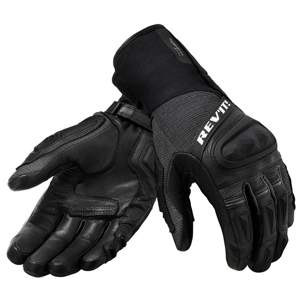 REV'IT! Men's Sand 4 H2O Adventure Travel Motorcycle Gloves (Black