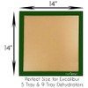 Set of 3-14" x 14" -Silicone + 3 Mesh Sheets