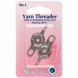 Hemline Nadeleinfädler für Garn, 2er-Pack
