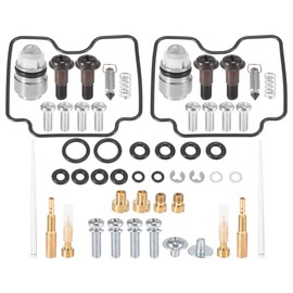 Motoforti 2 Kits Motorcycle Carburetor Repair Rebuild Parts for Yamaha V Star 1100 XVS 1100 Carb Repair Tools