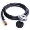 DOZYANT Vertical 5 Feet Propane Regulator and Hose Universal Grill