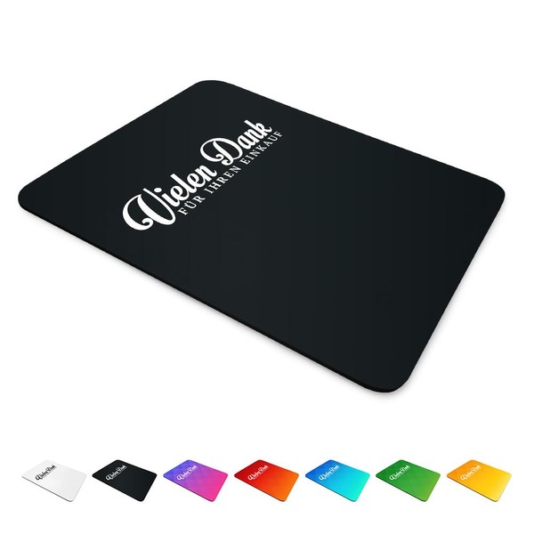 WIRKSAMWERBEN Number Mat Counter Pad, Black Printed, Non-Slip & Scratch-Resistant,