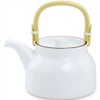 Hakusan Pottery White Mat Approx. φ5.1 x 3.8 inches (13 x 9.7 cm), 23.0 fl oz (660 ml), Basic BASIC WARE Hasamiyaki, Made in Japan