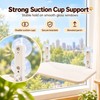 Cat Window Hammock for Indoor Cats – Removable Washable Bed