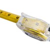 Performance Tool W5044 12' X 5/8-Inch Clear Tape Measure