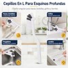 Juego de 14 Cepillos de Limpieza para Baño y Cocina,