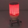 Solar Strobe Warning Light, LED Solar Warning Lamp with Red