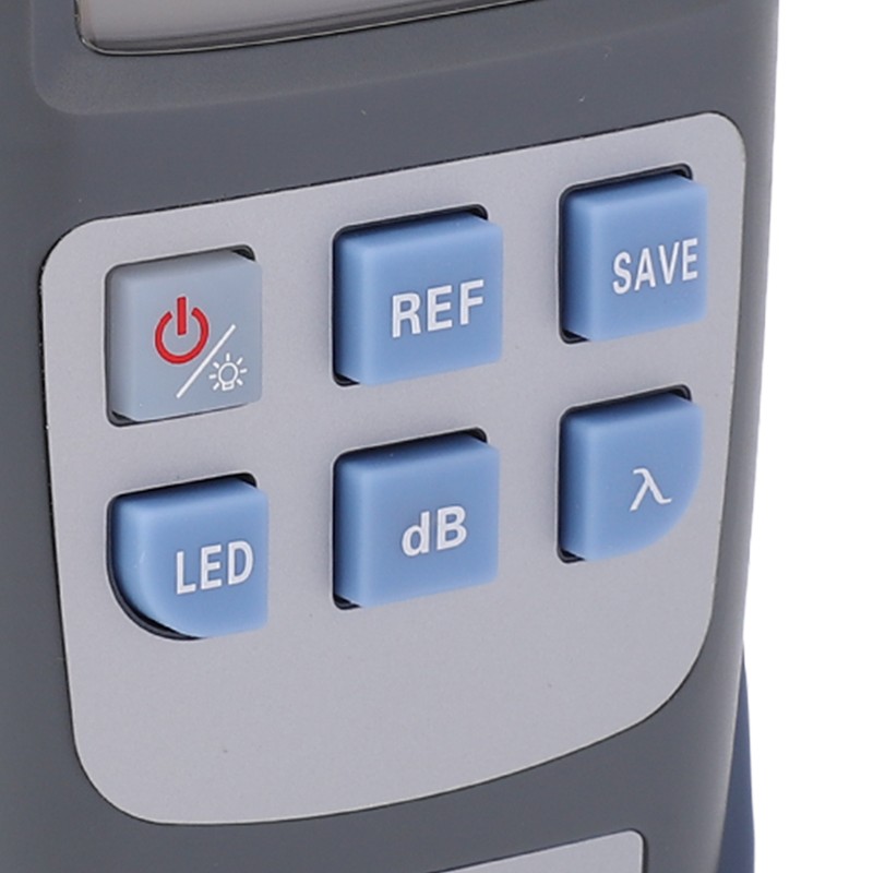 Optical Fiber Power Meter Optic Cable Tester ‑50~+26dbm with LED