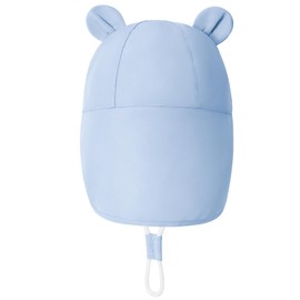 Zando Baby Sun Hat with Neck Flap UPF50+ Sun Protection Hats for Babies Toddler Sun Hat for Baby Beach Hats for Swim Summer Outdoor Play 2-4T Blue