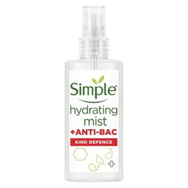 2 Pack of Simple Hydrating Mist + Anti-Bacterial Kind Defence Protect Mist 125ml