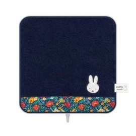 Miffy [Towel Pouch] Dotto Pouch, Basic/Liberty Fabric, Navy, BD Dick Bruna