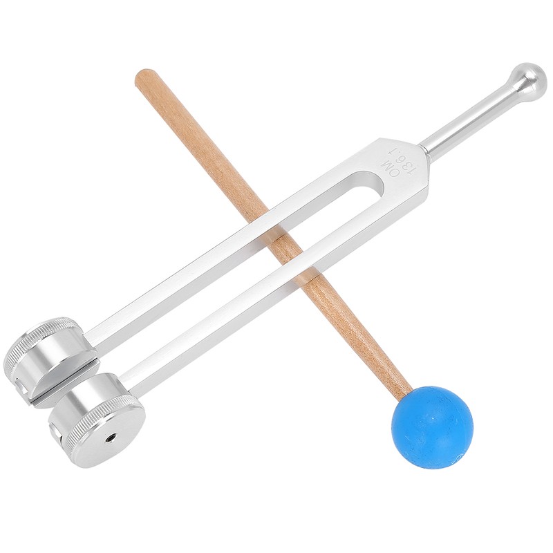 OM136.1 Aluminum Alloy Yoga Tuning Fork Sound Healing Therapy Tuning