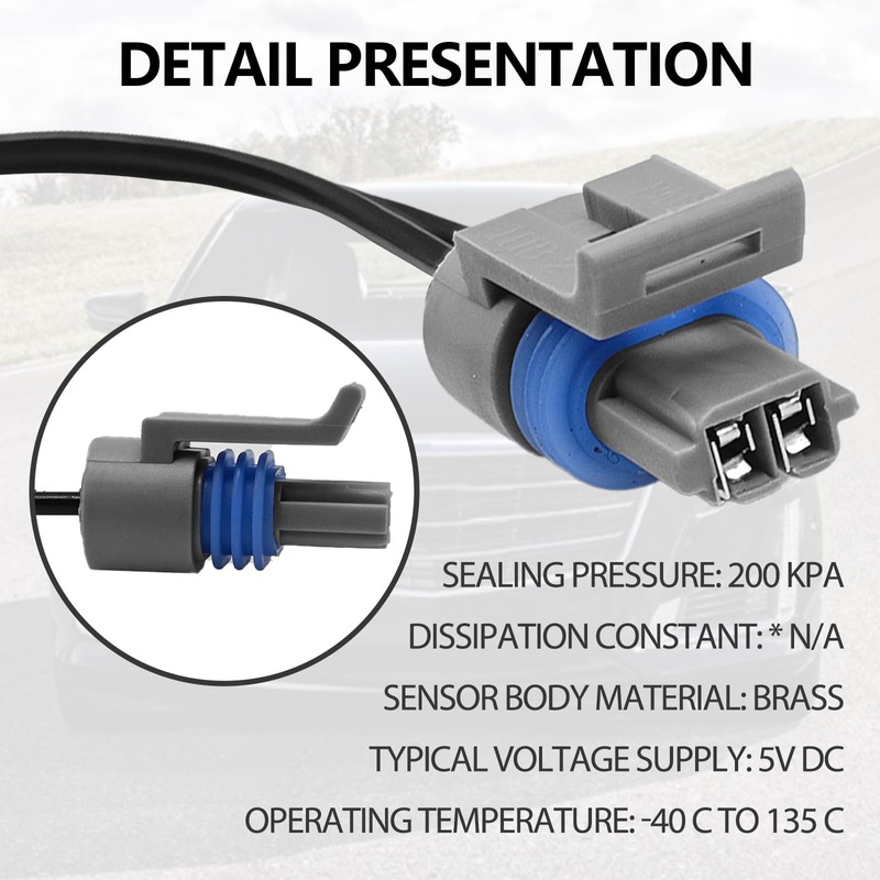 Dunviku 25036751 Intake Air Temperature Sensor MAT IAT ACT Kit