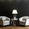 Art3d Decorative 3D Wall Panels in Diamond Design, 12"x12" Matt